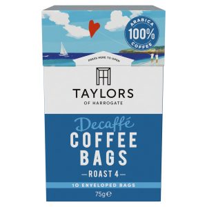 Taylors Decaff Coffee Bags 75g