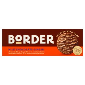 Border Milk Chocolate Gingers 150g