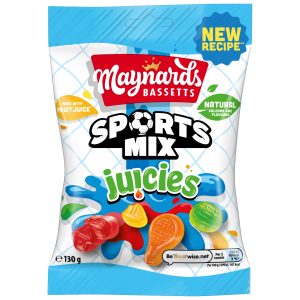 Maynards Bassetts Sports Mix Juicies 130g