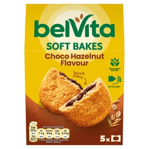 Belvita Soft Filled Choco Hazelnut Bars Multipack Pack Of 6 250g