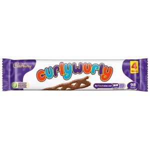 Cadbury Curly Wurly Bar Pack Of 4 86G