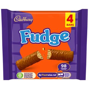 Cadbury Fudge Bar Pack Of 4 88g