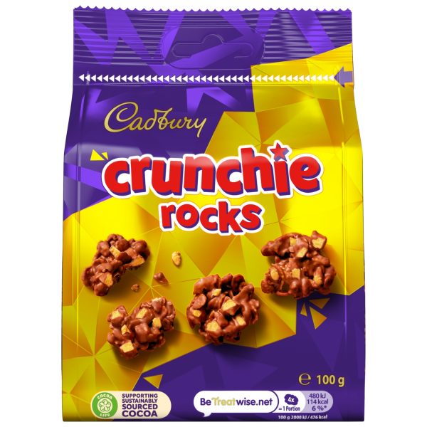 Cadbury Crunchie Rocks 100g | British Chemist