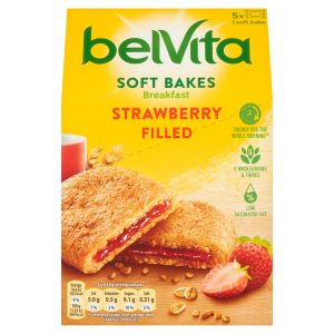 Belvita Breakfast Soft Bakes Filled Strawberry 250g