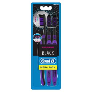 Oral-B Surround Clean Black 3 Toothbrushes