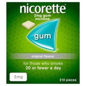 Nicorette Original Gum 2mg Pack Of 210