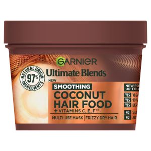Garnier Ultimate Blends Coconut Oil 3 in 1 Frizzy Hair Mask 390ml