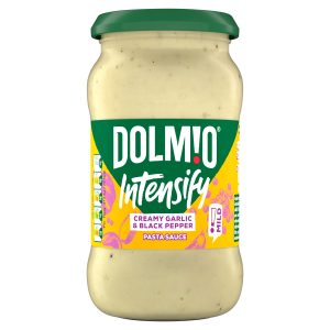 Dolmio Intensify Mild Creamy Garlic & Black Pepper Pasta Sauce 390g