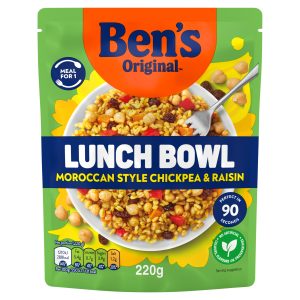 Bens Original Lunch Bowl Moroccan Style Grains & Pulses 220g