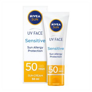 Nivea Sun Uv Face Soothing Sensitive 50 Sun Lotion 50ml