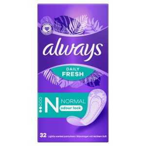 Always Dailies folded & Wrapped Normal Singles Pack Of 32