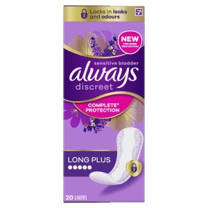 Always Discreet Liners Plus Pack Of 20