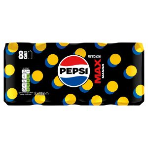 Pepsi Max Mango 8 X 330ml