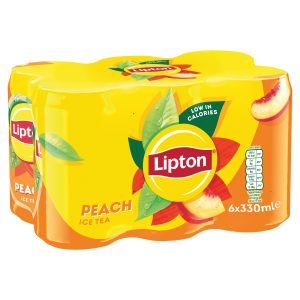 Lipton Iced Tea Peach 6 X 330ml