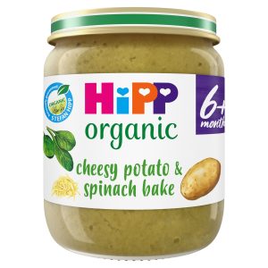 Hipp 6+Mths Cheesy Spinach Potato Bake 125g