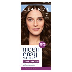 Clairol NiceN Easy Tone & Gloss Semi Permanent 500/765 Medium Brown
