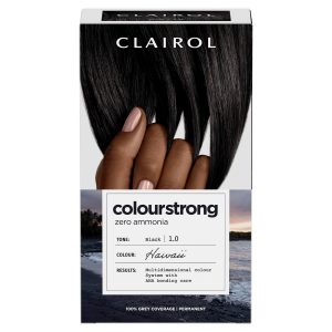 Clairol Colour Strong Permanent Hair Dye 1.0 Black