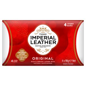Imperial Leather Bar Soap Original 4 x 90g