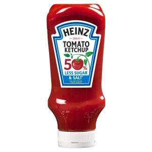 Heinz Tomato Ketchup 50% Less Sugar & Salt 880g