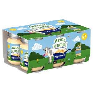 Heinz Egg Custard with Rice 4-36 Months 6x120g