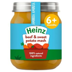 Heinz Beef And Sweet Potato Baby Food Jar 6+ Months 120g