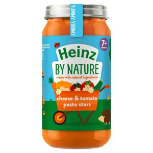 Heinz Cheesy Tomato Pasta Stars 7+ Months 200g