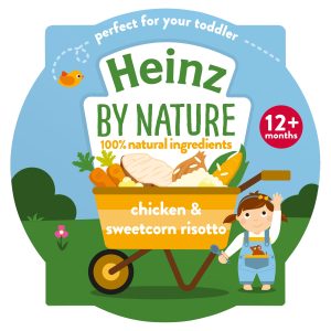 Heinz Chicken & Sweetcorn Risotto Baby Food Tray 1+ Year 200g