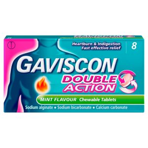 Gaviscon Double Action Tablets 8 Mint