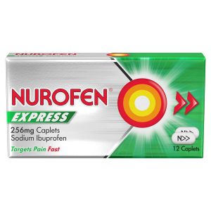 Nurofen Express Caplets Sodium Pack Of 12