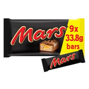 Mars Snack Size Bars Pack Of 9 304.2g