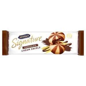 Mcvities Signature Chocolate Cream Swirls Biscuits 142g