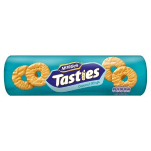 McVities Tasties Coconut Rings Biscuits 300g