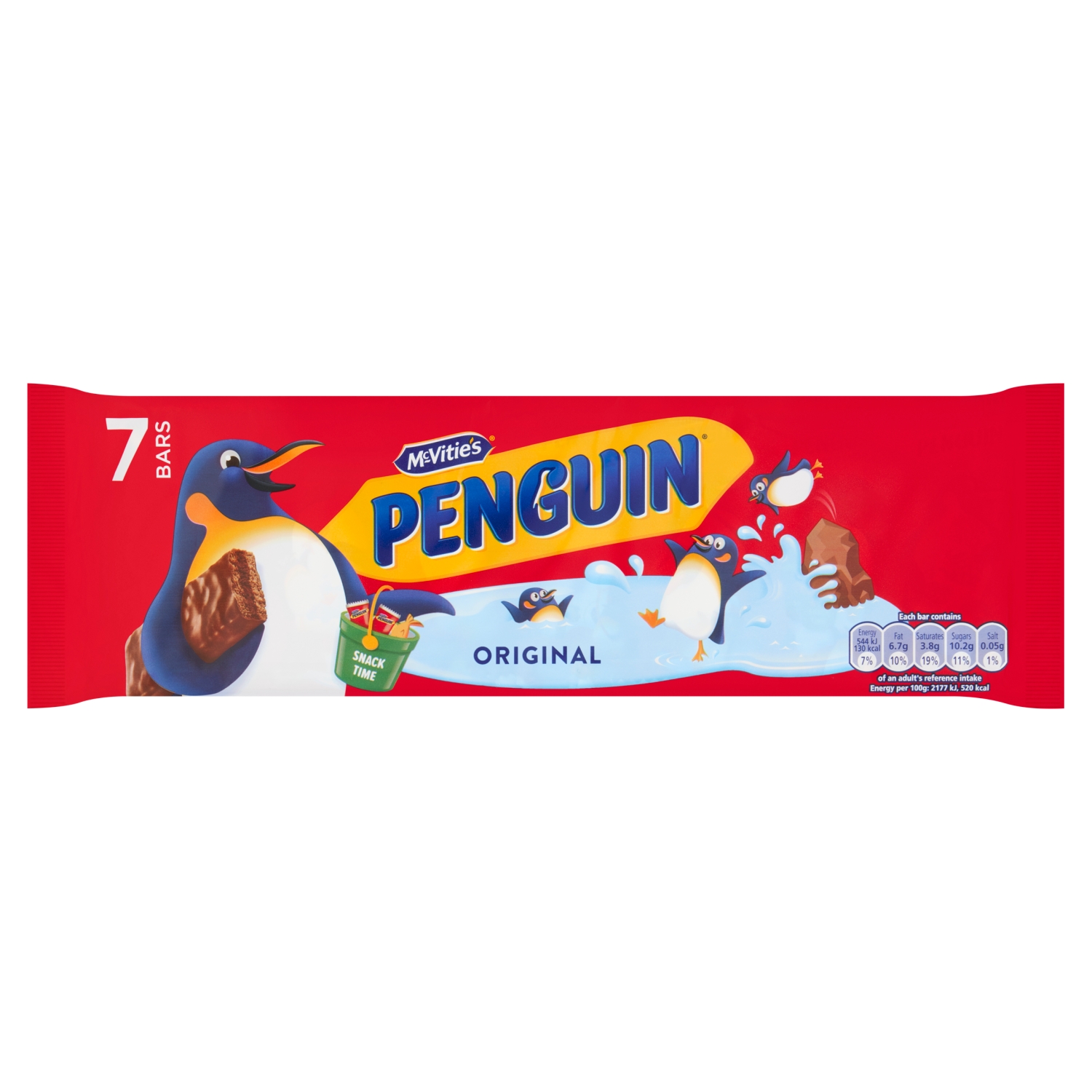 McVities Penguin Bars Pack Of 7