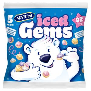 MCVITIES ICED GEMS Pack Of 5 115G