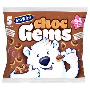 McVities Choc Gems 5x19g