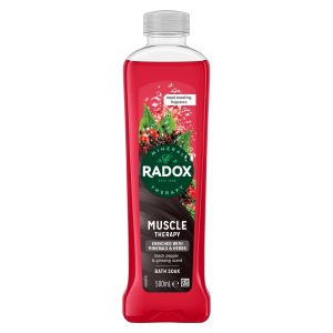 Radox Men Muscle Therapy Black Pepper & Ginseng Bath Soak 500ml