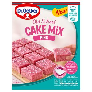 Dr. Oetker Pink Old School Traybake Mix 436G