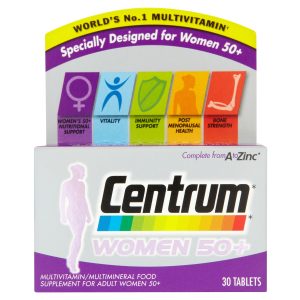 Centrum Women 50 Plus Multi Vitamins Pack Of 30