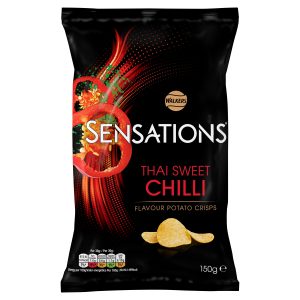 Sensations Thai Sweet Chilli Crisps 150g