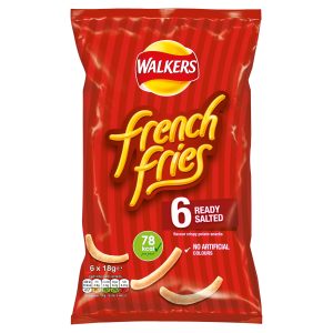 Walkers French Fries Ready Salted 6x18g