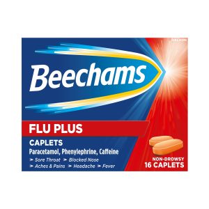 Beechams Flu Plus Capsules Pack Of 16