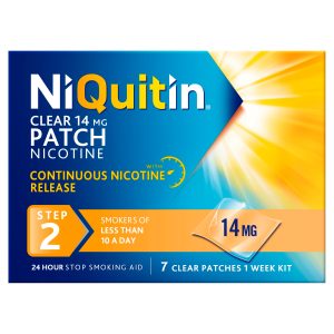 Niquitin CQ Clear Patch 14mg Step 2
