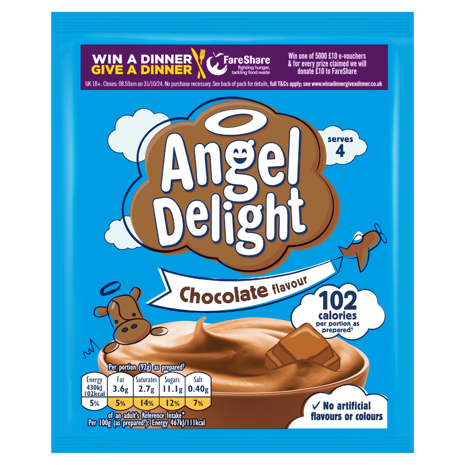 Angel Delight Chocolate 59g
