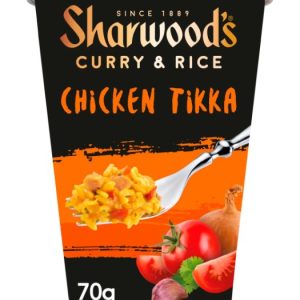 Sharwoods Chicken Tikka Curry Rice Pot 70g