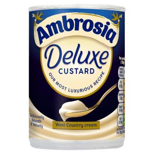 Ambrosia Duluxe West Country Cream Custard Can 400g