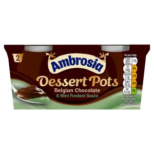 Ambrosia Dessert Pot Chocolate & Mint 220g