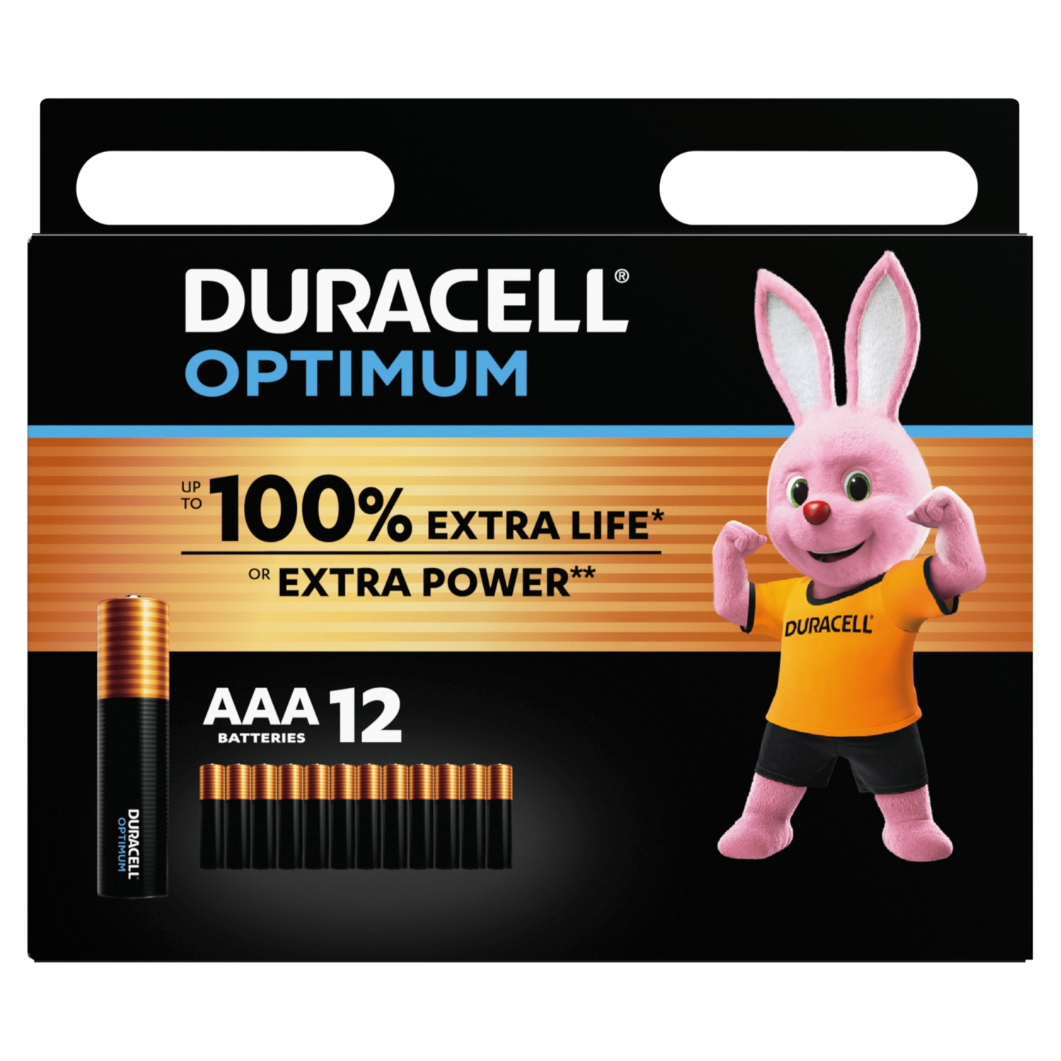 Duracell Optimum AAA 12 Batteries