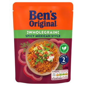 Bens Original Wholegrain Spicy Mexican Style Microwave Rice 220g