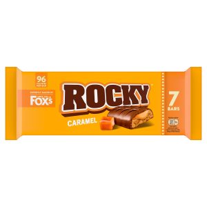 Foxs Rocky Caramel Pack Of 7 133g