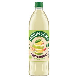 Robinsons No Added Sugar Fruit & Barley Apple & Pear 1l